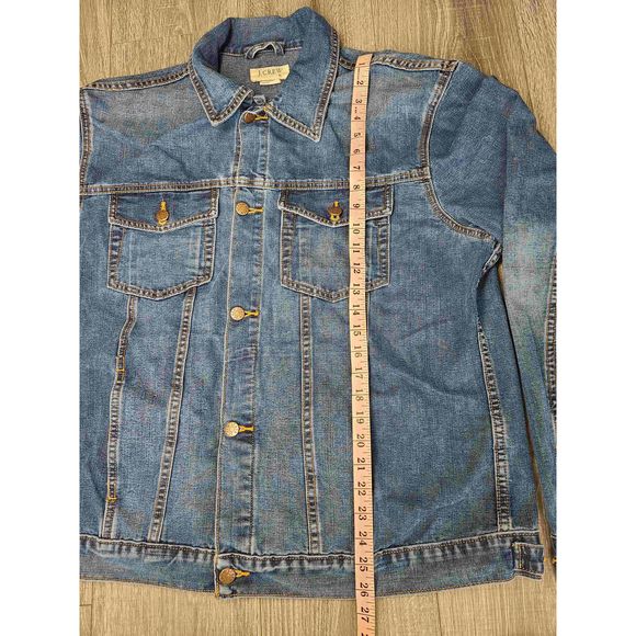 Vintage JCREW jeans jacket men's size XL - Picture 5 of 7